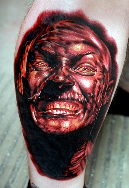 Tattoos - Tom Hardy as ,Bronson